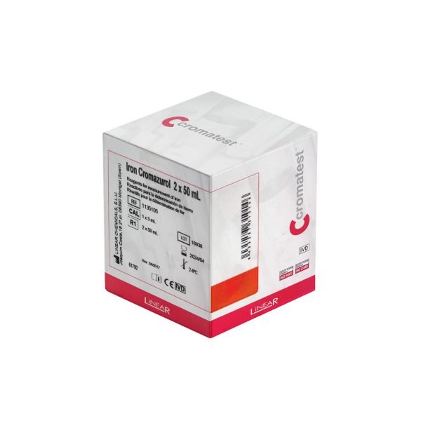 Hierro Cromazurol - Fe